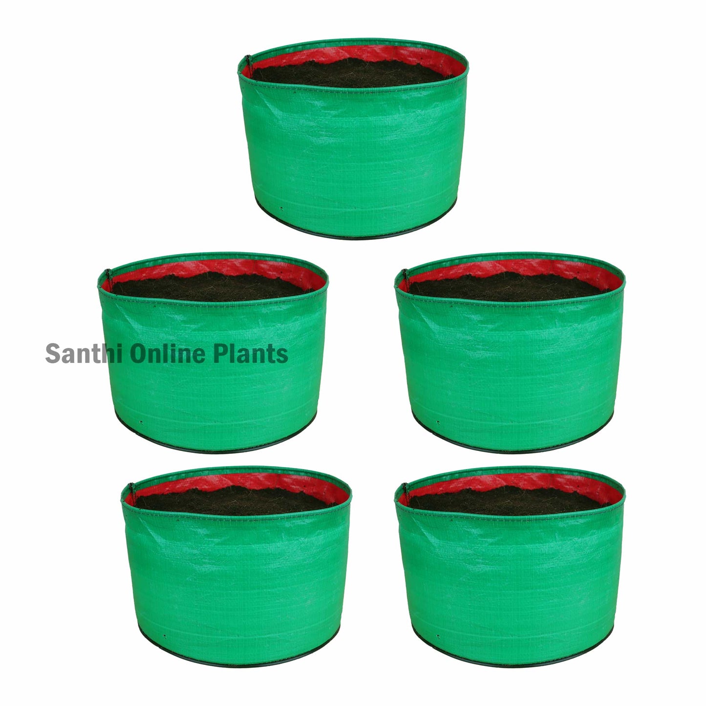 Green Grow bag 9*6 (10 Pcs)