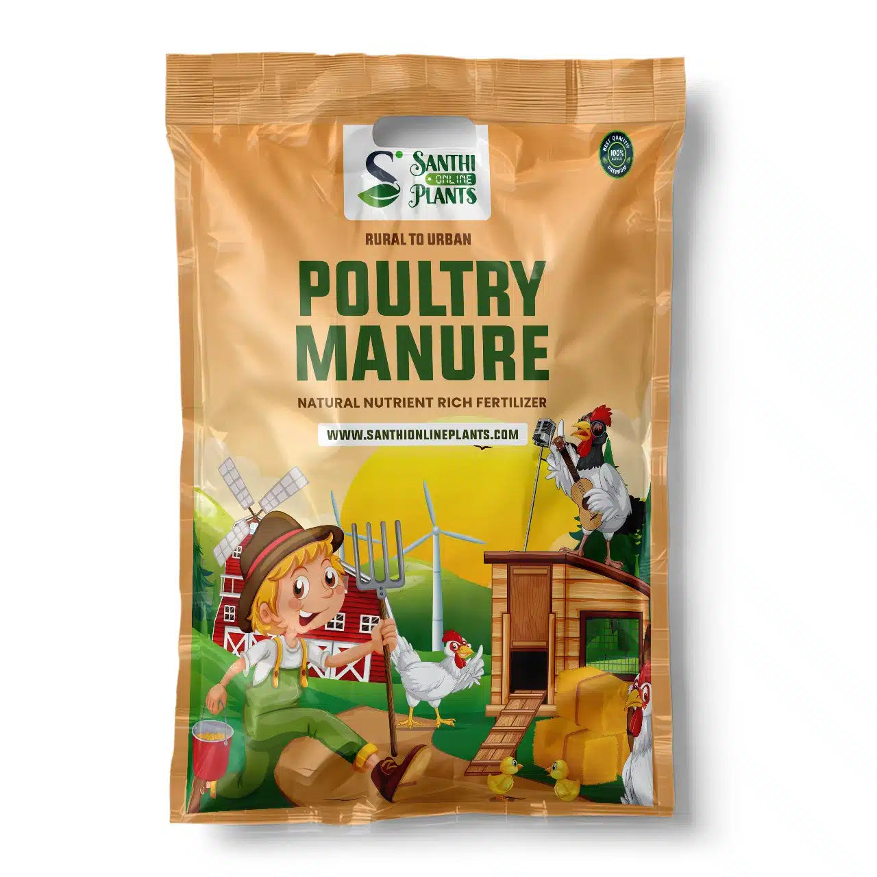 Best Organic Poultry manure for plants