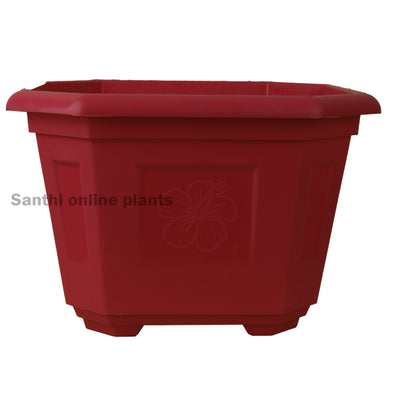 6″ Octa Pot Brown (Pieces: 5)