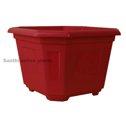 6″ Octa Pot Brown (Pieces: 5)
