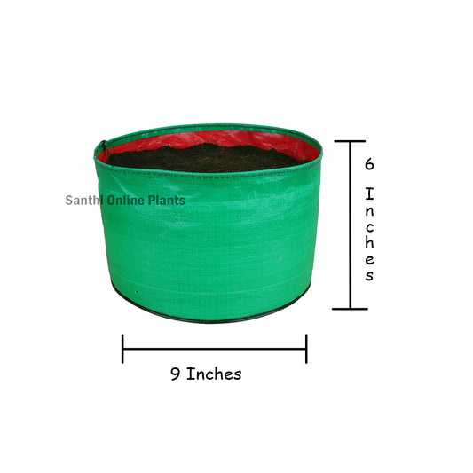 Green Grow bag 9*6 (10 Pcs)