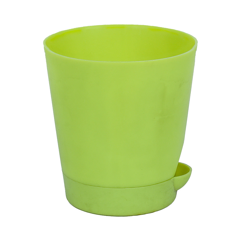 krish multicolors self watering pots combo (5 pots)