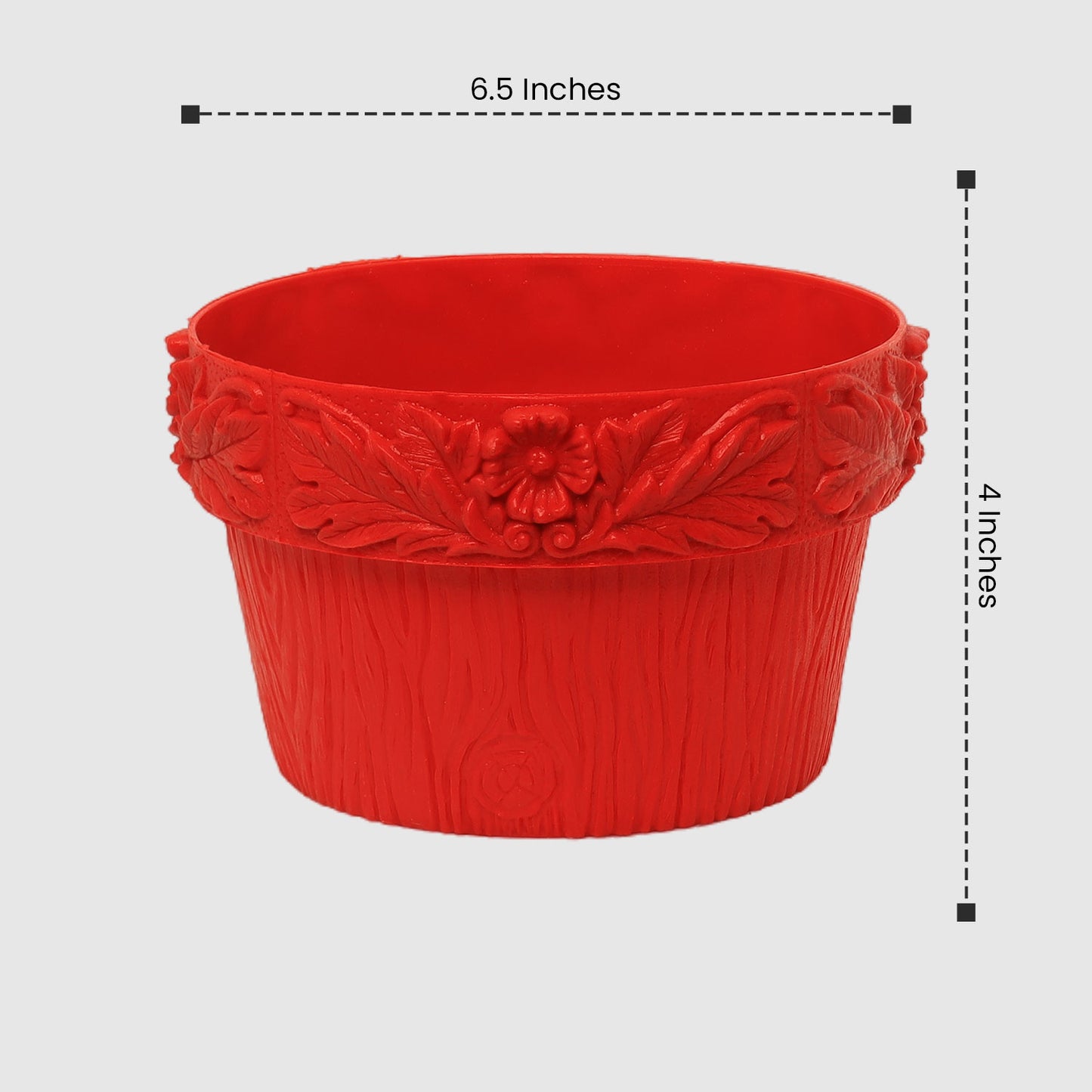 LEAF DESIGN POT Any Colors(Pieces: 3)
