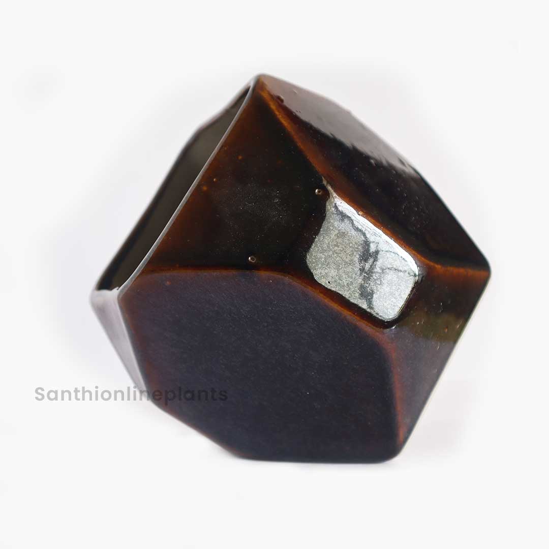 Square Ceramic Brown(Big)
