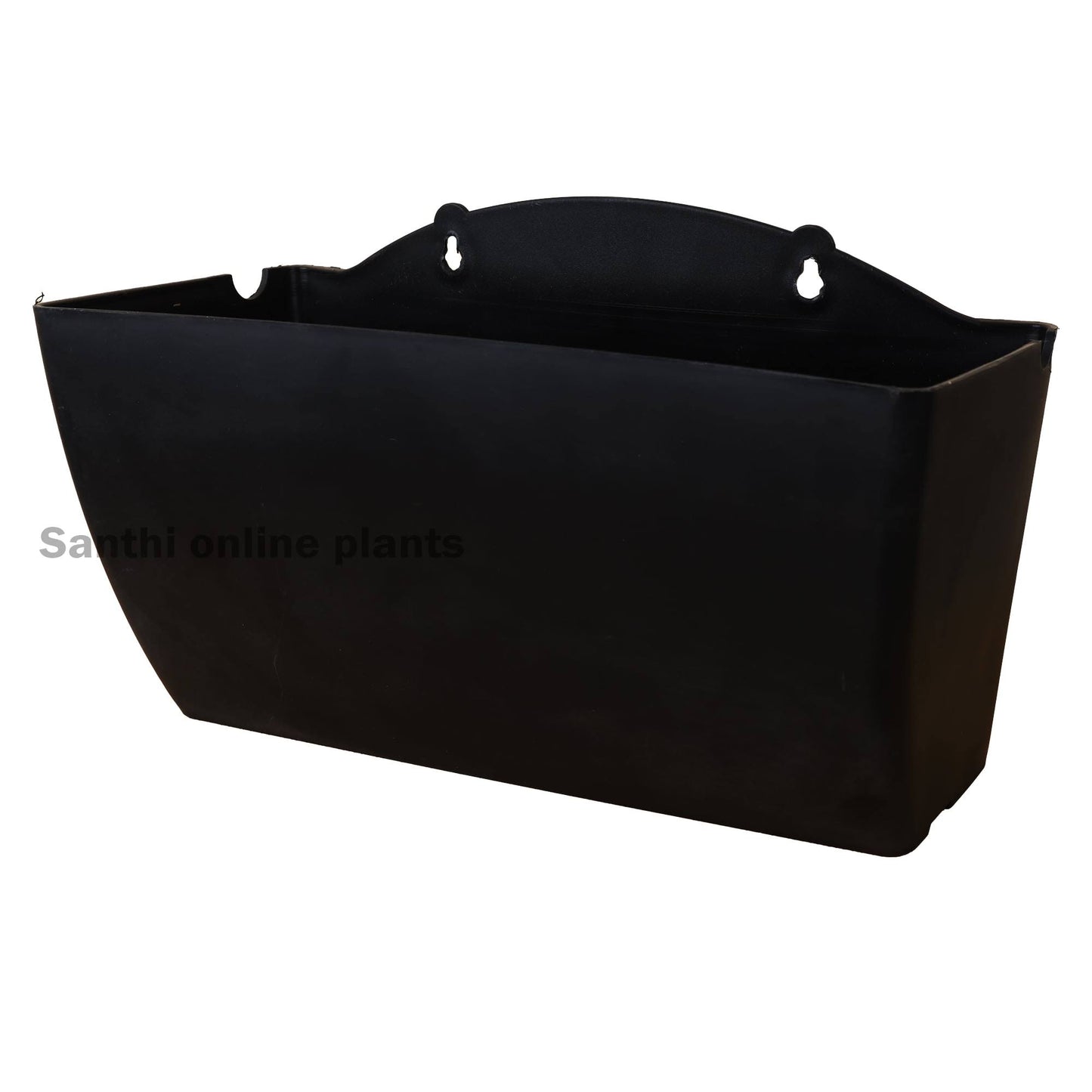 11.5’’Wall Mounting Pot Black (Pieces: 3)