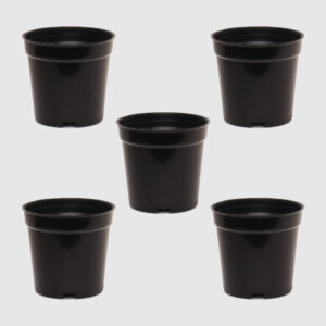 4" POT BLACK(Pieces: 5)