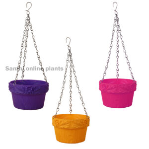 Leaf Pot with Hanging chain (Pieces: 3)