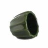 Line Green Ceramic Pot (Small)